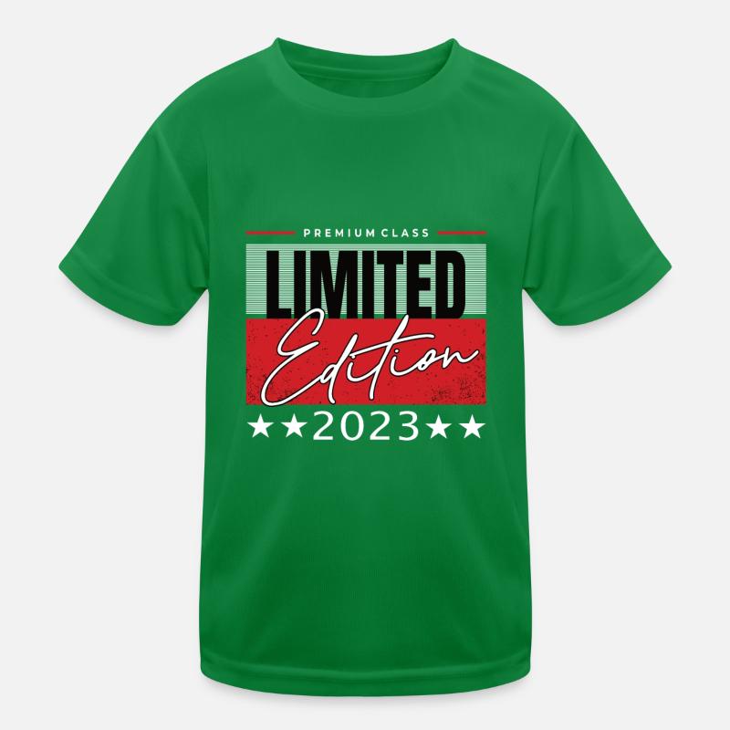 Limited Edition 2023 Kinder Funktions-T-Shirt
