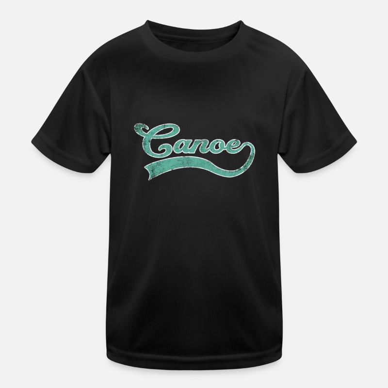 Canoë Canoë Lettrage T-shirt sport Enfant