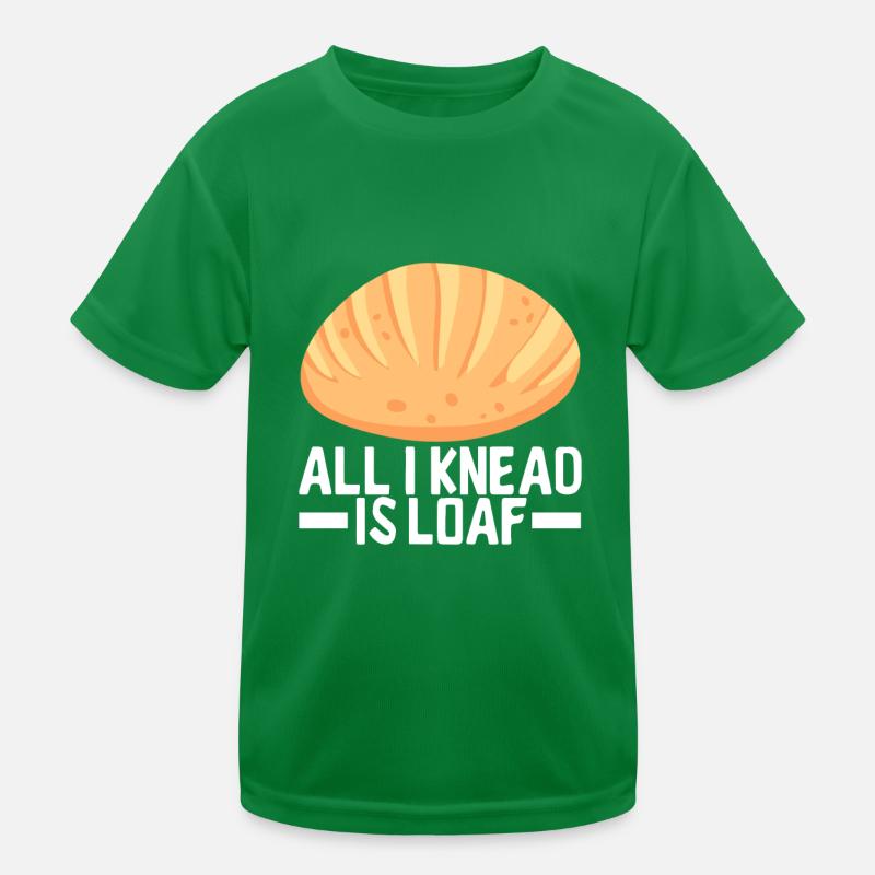 Bäcker Bäckerei Backen Kinder Funktions-T-Shirt