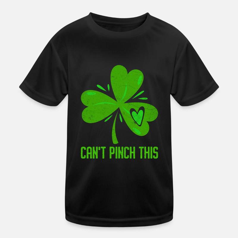 Je ne peux pas pincer ce trèfle Saint-Patrick T-shirt sport Enfant