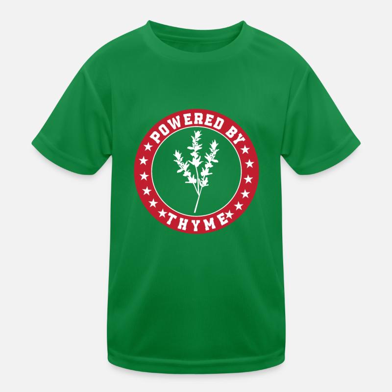Drôle de cadeau au thym T-shirt sport Enfant