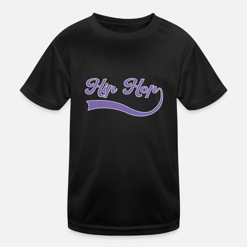 Hip Hop lettering Kids Functional T-Shirt