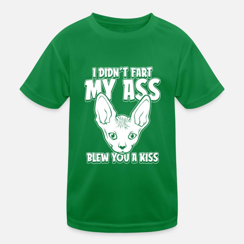 Sphynx Katze Kinder Funktions-T-Shirt