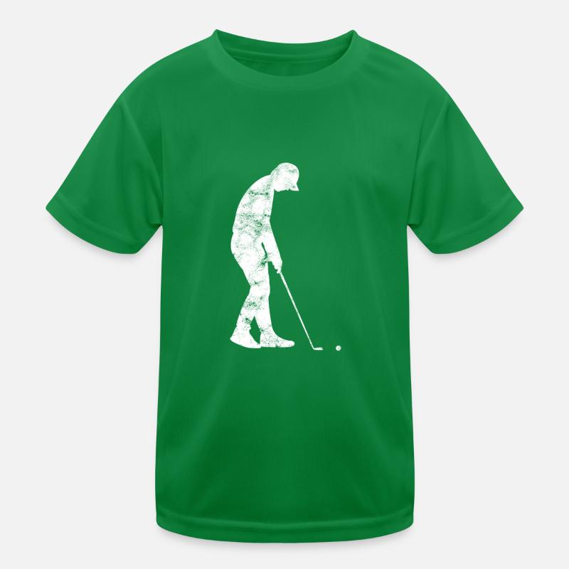 Golf Kinder Funktions-T-Shirt