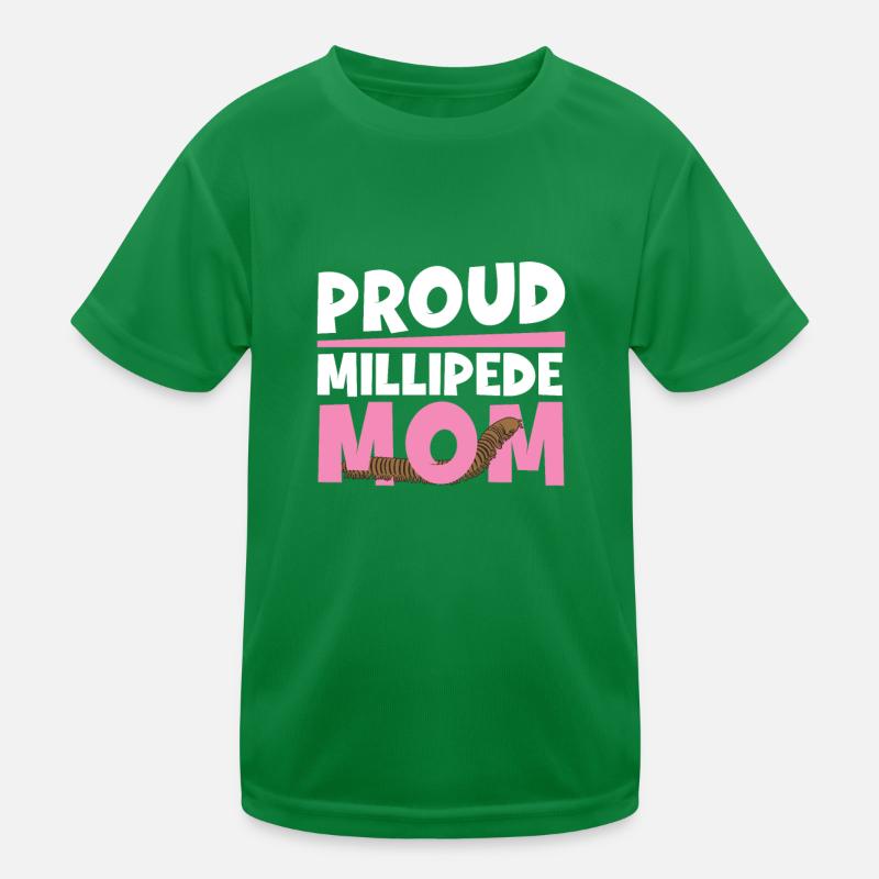 Fantastische Tausendfüßlermutter für einen Kinder Funktions-T-Shirt