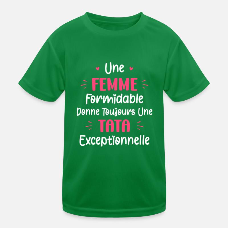 tata execeptionelle T-shirt sport Enfant