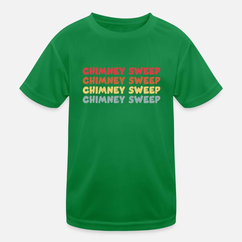 Chimney sweep Kids Functional T-Shirt