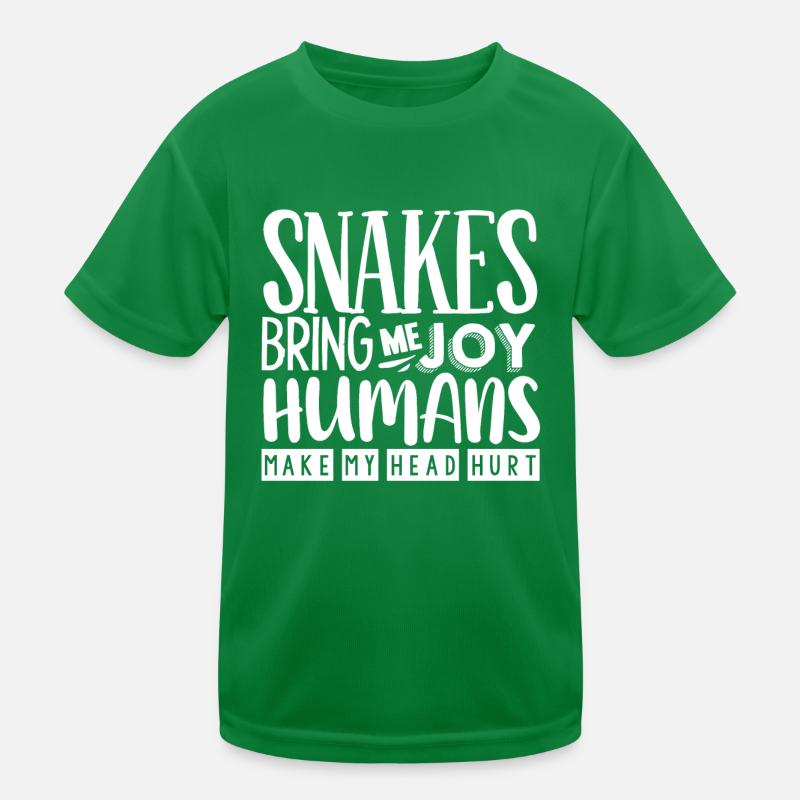 Snake owners, snake lovers, snakes Kids Functional T-Shirt