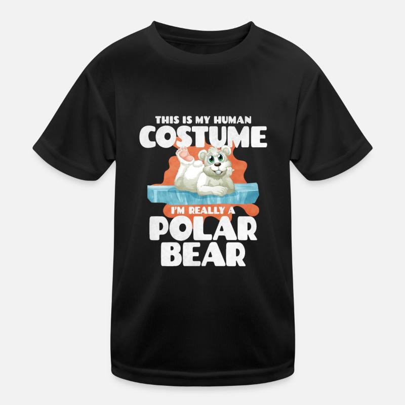 Polar bear Kids Functional T-Shirt