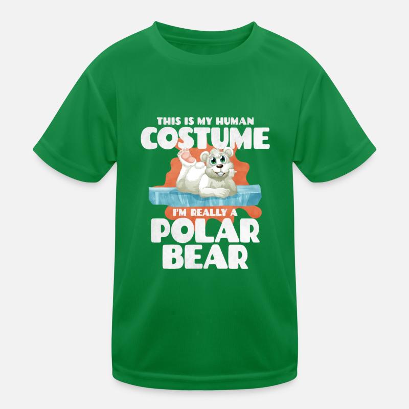 Eisbär Kinder Funktions-T-Shirt