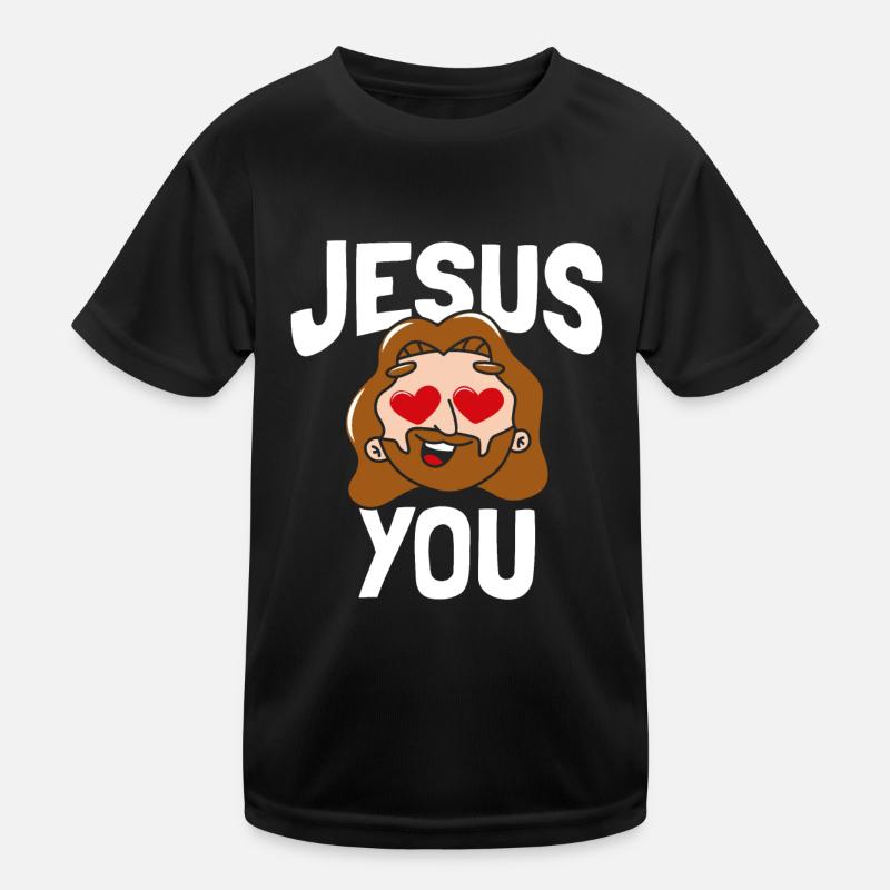 Jésus vous aime T-shirt sport Enfant