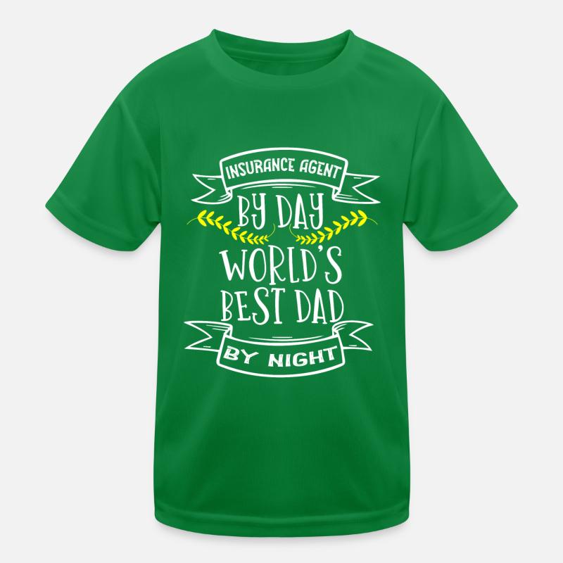 Versicherungsvertreter Kinder Funktions-T-Shirt