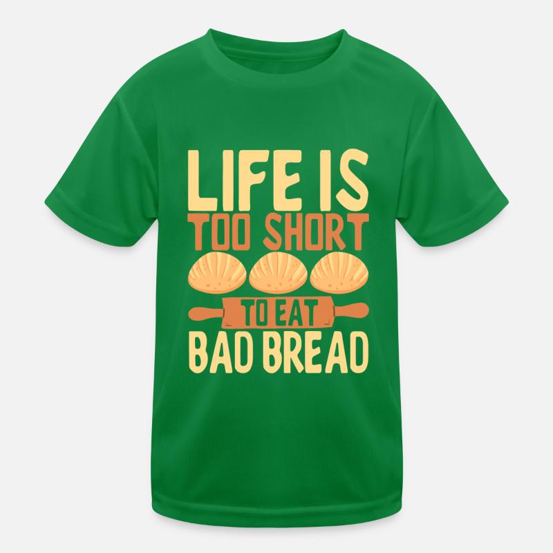 Bäcker Bäckerei Backen Kinder Funktions-T-Shirt