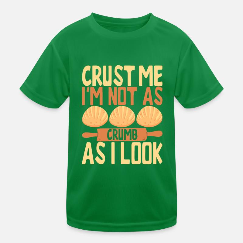 Bäcker Bäckerei Backen Kinder Funktions-T-Shirt