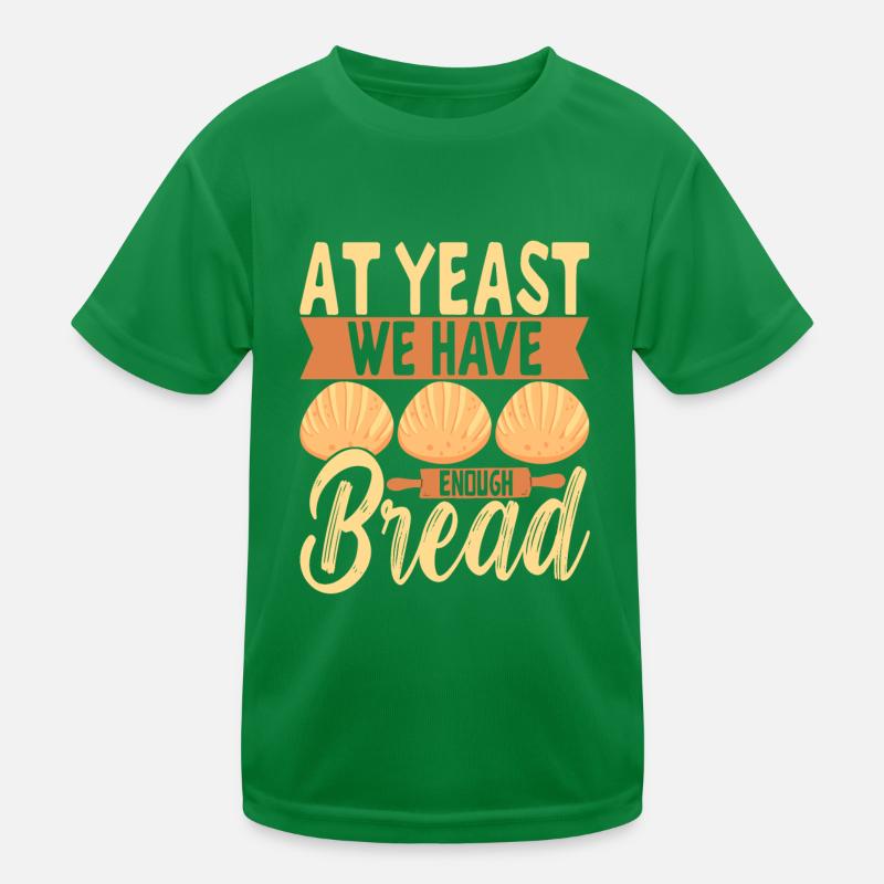 Bäcker Bäckerei Backen Kinder Funktions-T-Shirt