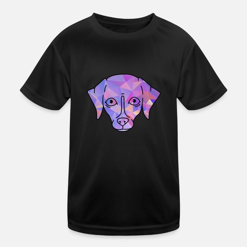 Whippet Kinder Funktions-T-Shirt