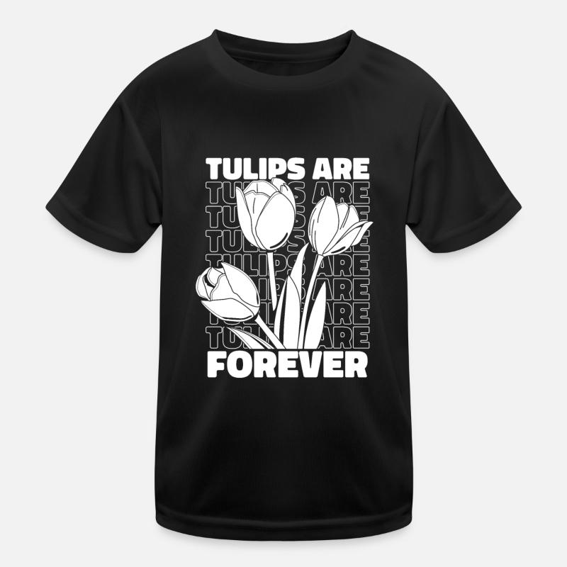Tulips Tulips Kids Functional T-Shirt