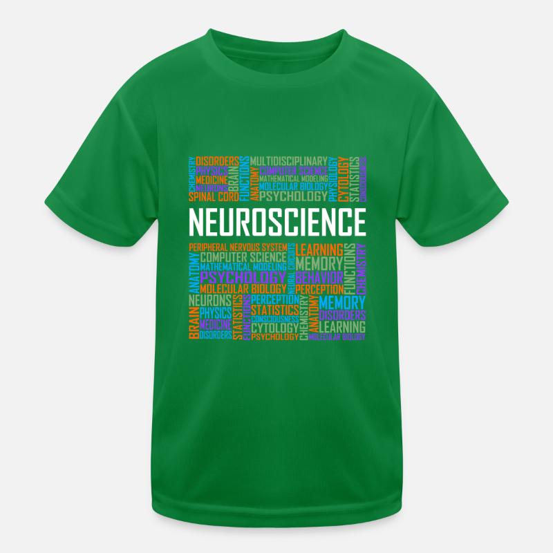 Neuroscience - Words Kids Functional T-Shirt