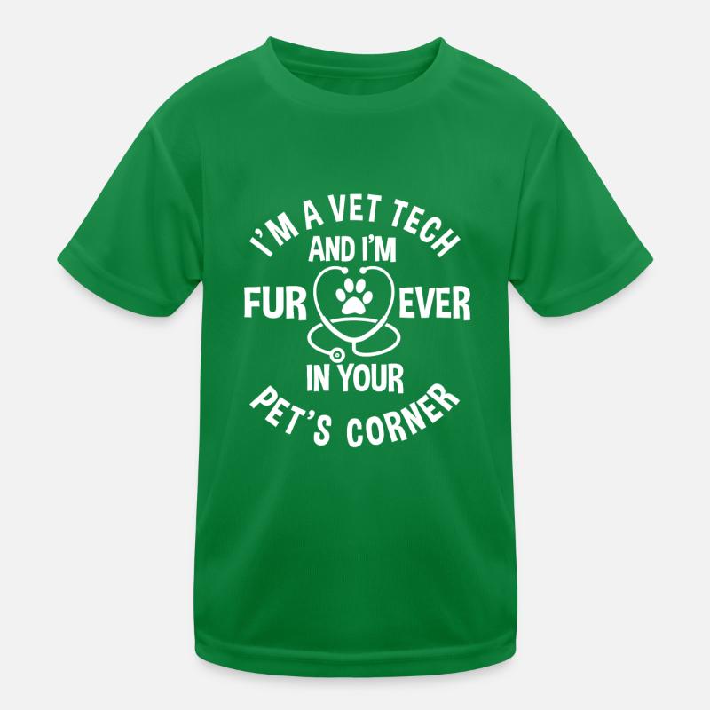Veterinary Technician Kids Functional T-Shirt