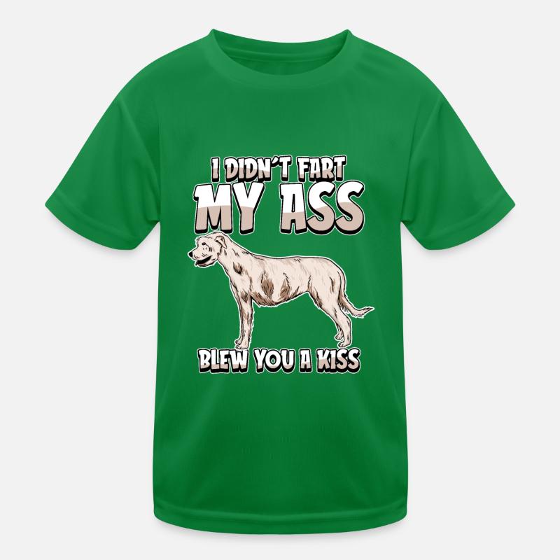 Irish wolfhound Kids Functional T-Shirt