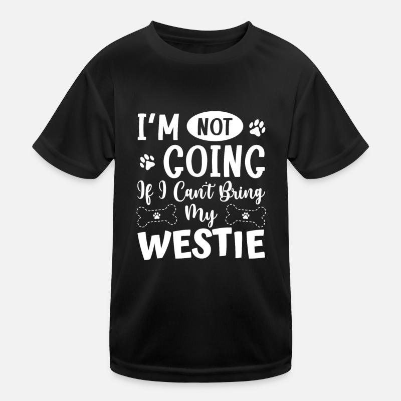 West highland terrier Kinder Funktions-T-Shirt