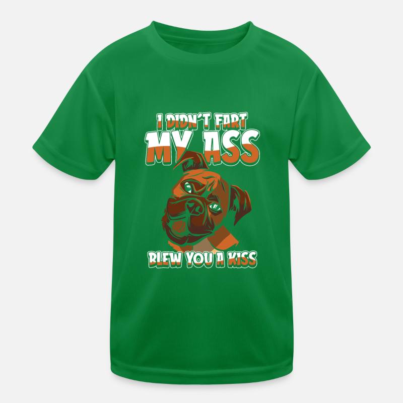 Boxer Hund Deutscher Boxer Kinder Funktions-T-Shirt