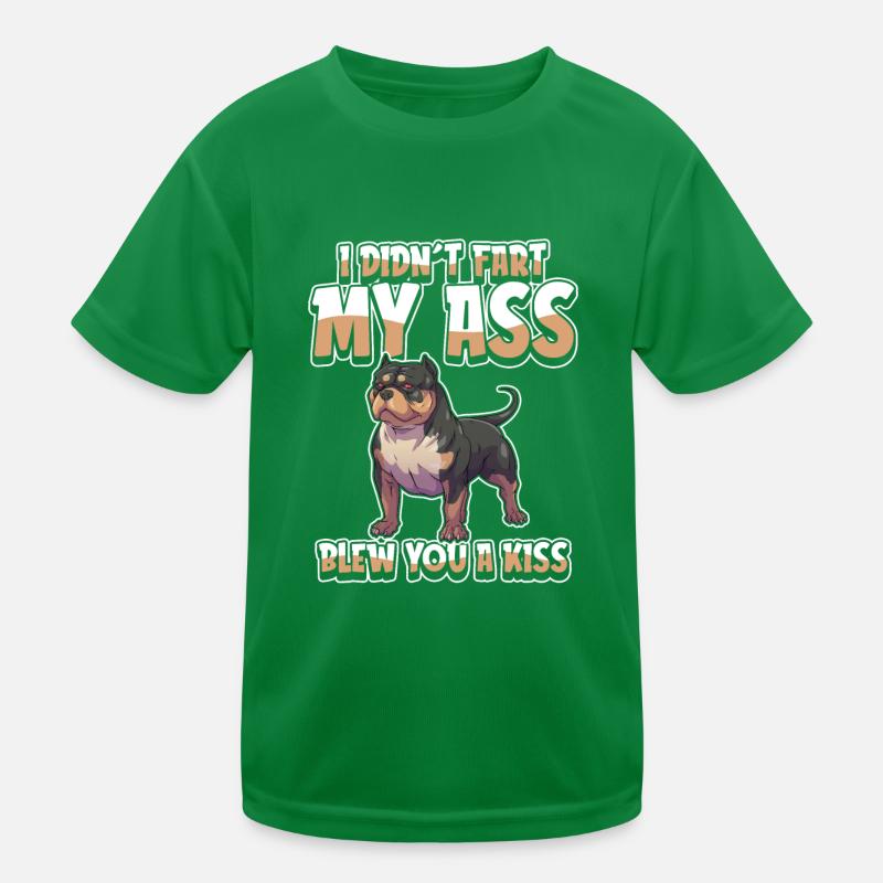 Amerikaanse Bullebak Functioneel T-shirt voor kinderen