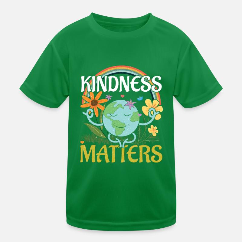 Freundlichkeit Globus Save Nature Oceans Day Earth Day Kinder Funktions-T-Shirt