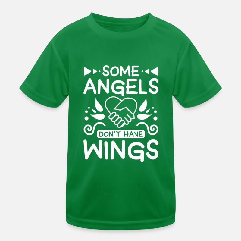 Certains anges n’ont pas d’ailes, gardiens T-shirt sport Enfant