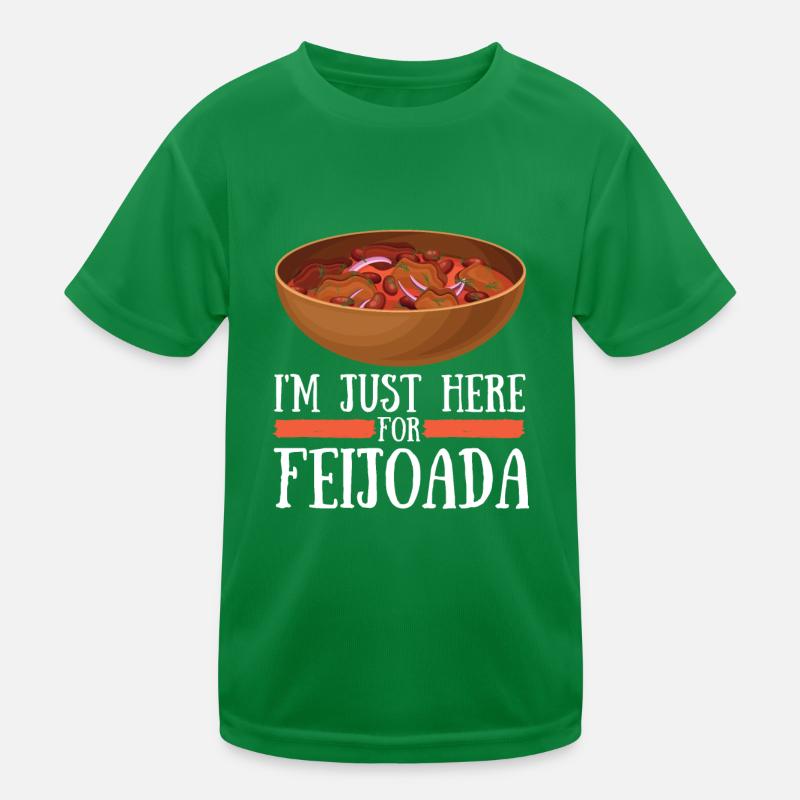 Brazil Brazilian Pork Bean Stew Feijoada Kinder Funktions-T-Shirt