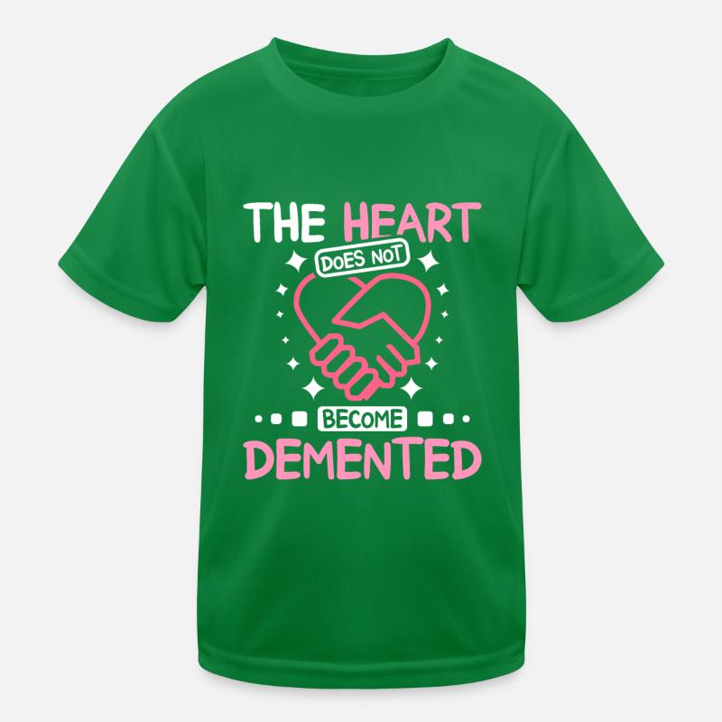 Le cœur ne devient pas dément T-shirt sport Enfant