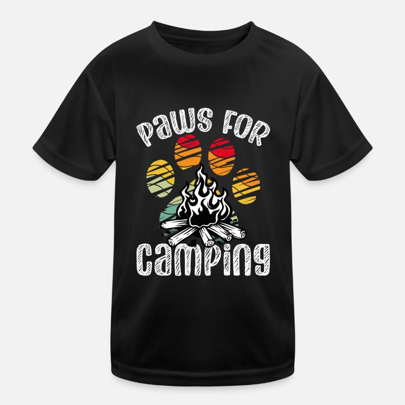 Pattes pour le camping T-shirt sport Enfant