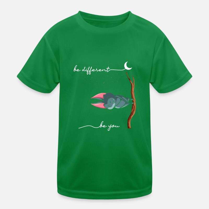 Be Different Bat Kids Functional T-Shirt
