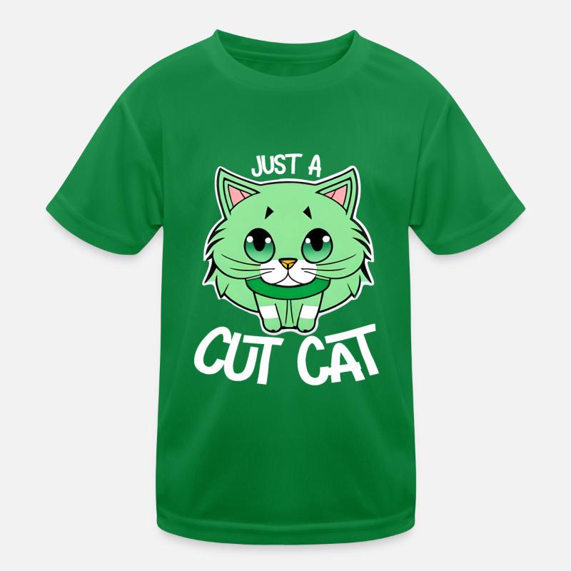 Juste un mignon petit chat T-shirt sport Enfant