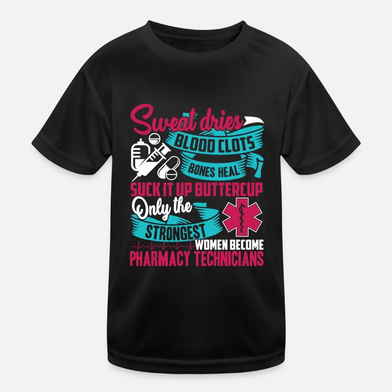 Pharmacy Technician Women Pharmacy Technician Kids Functional T-Shirt