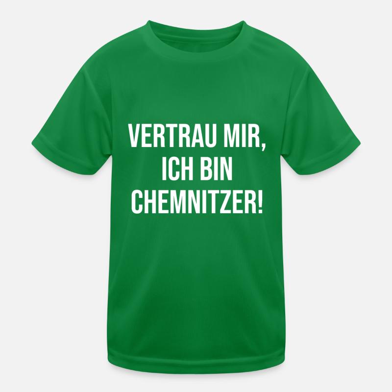 Chemnitz Vertrauen Kinder Funktions-T-Shirt
