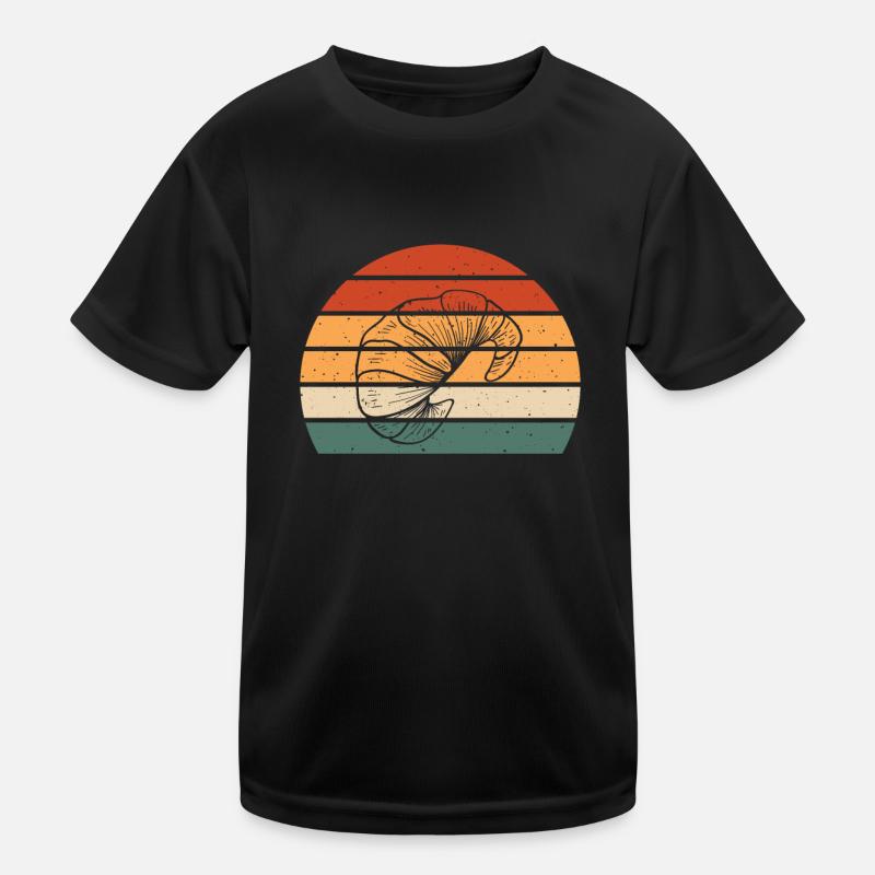 Croissant Kinder Funktions-T-Shirt