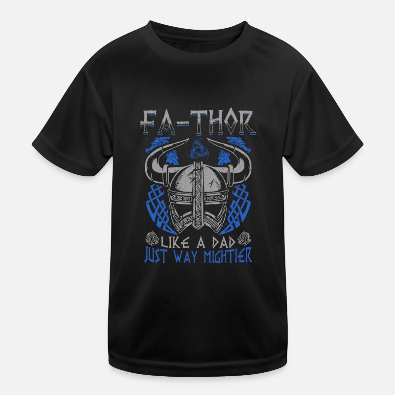 Men's Vathor - Father's Day Father's Day Gift Viking Kids Functional T-Shirt