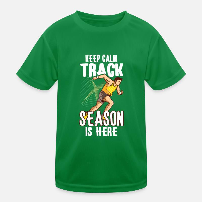 Athletics Athletics Runners Run Gift Kids Functional T-Shirt
