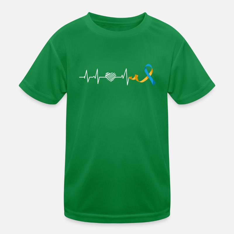 Down Syndrome Awareness Loop Extra Kids Functional T-Shirt