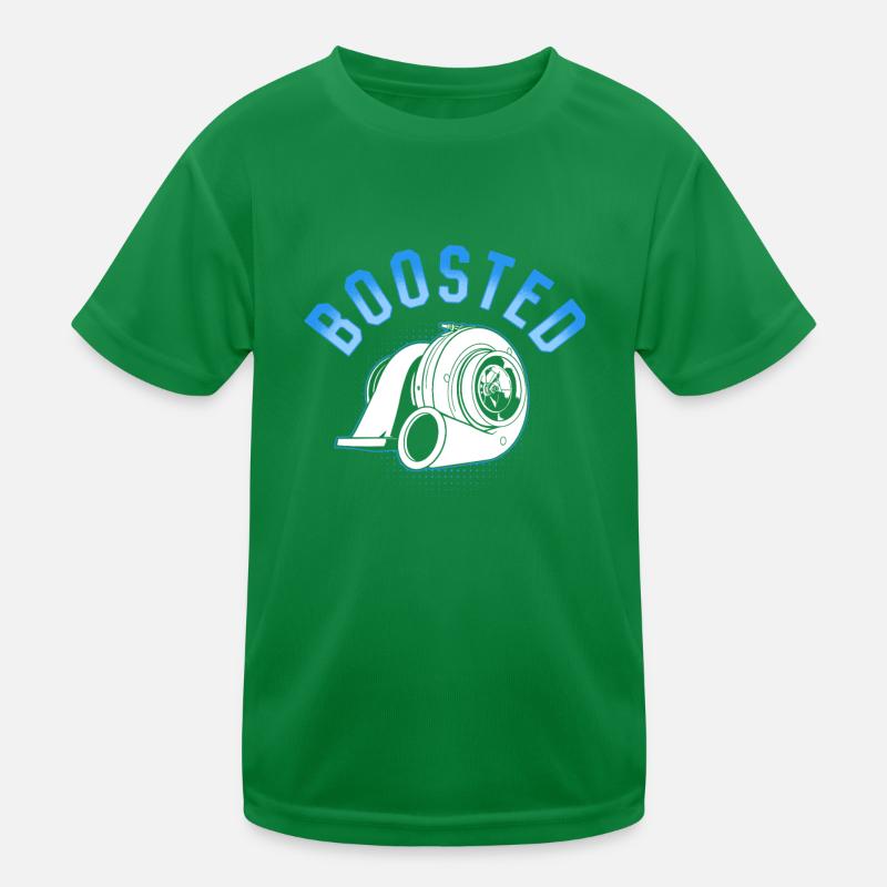 Turbolader Boosted - Turbo & Tuning Kinder Funktions-T-Shirt