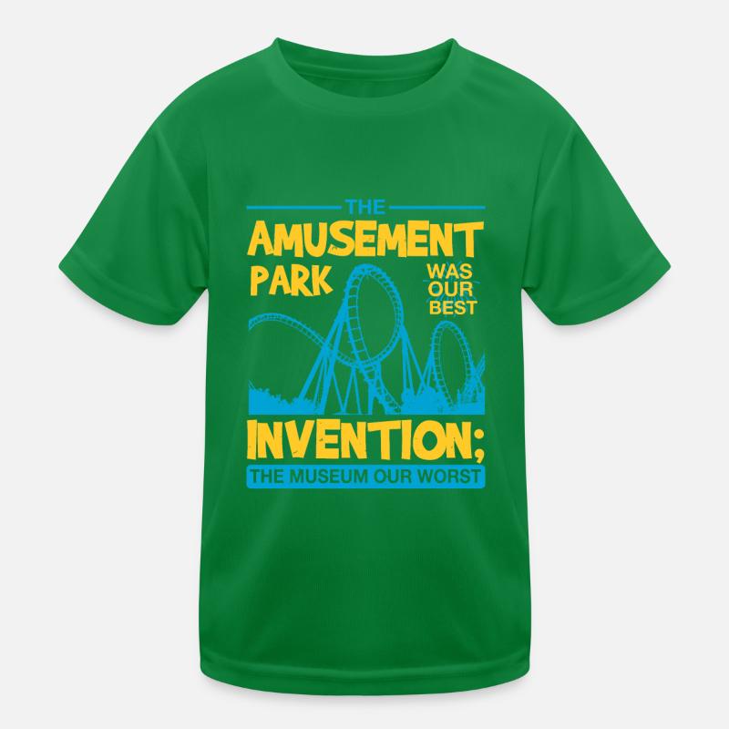 L’INVENTION DU PARC D’ATTRACTIONS LE MUSÉE NOTRE PIRE T-shirt sport Enfant