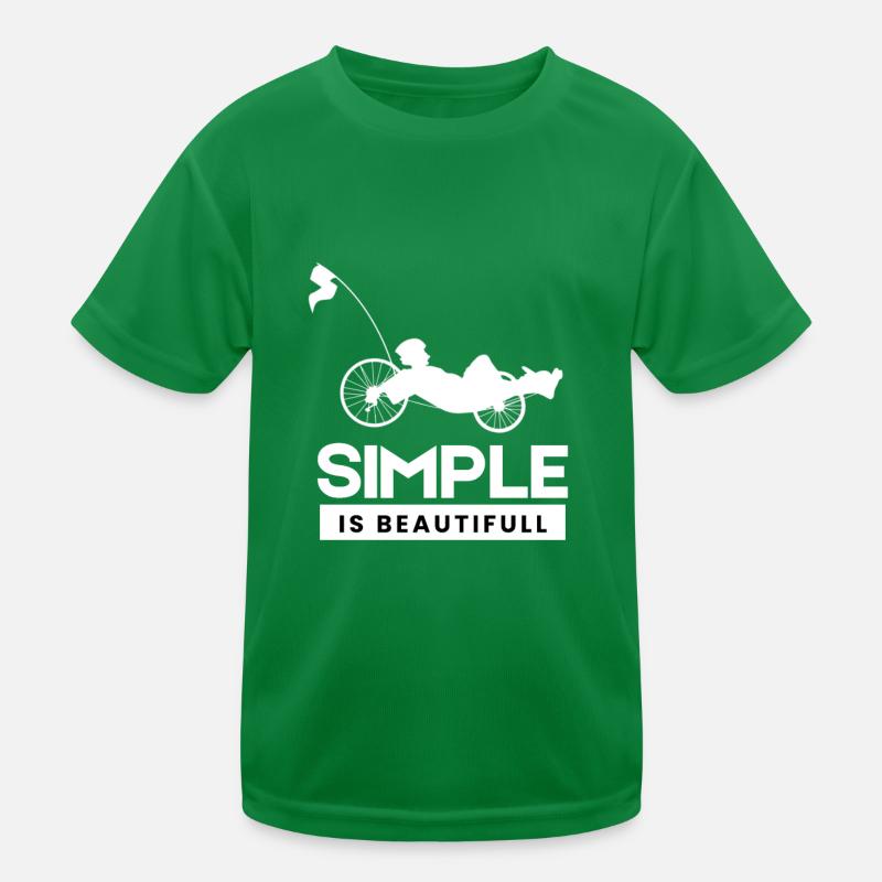 Vélo couché et vélomobile T-shirt sport Enfant