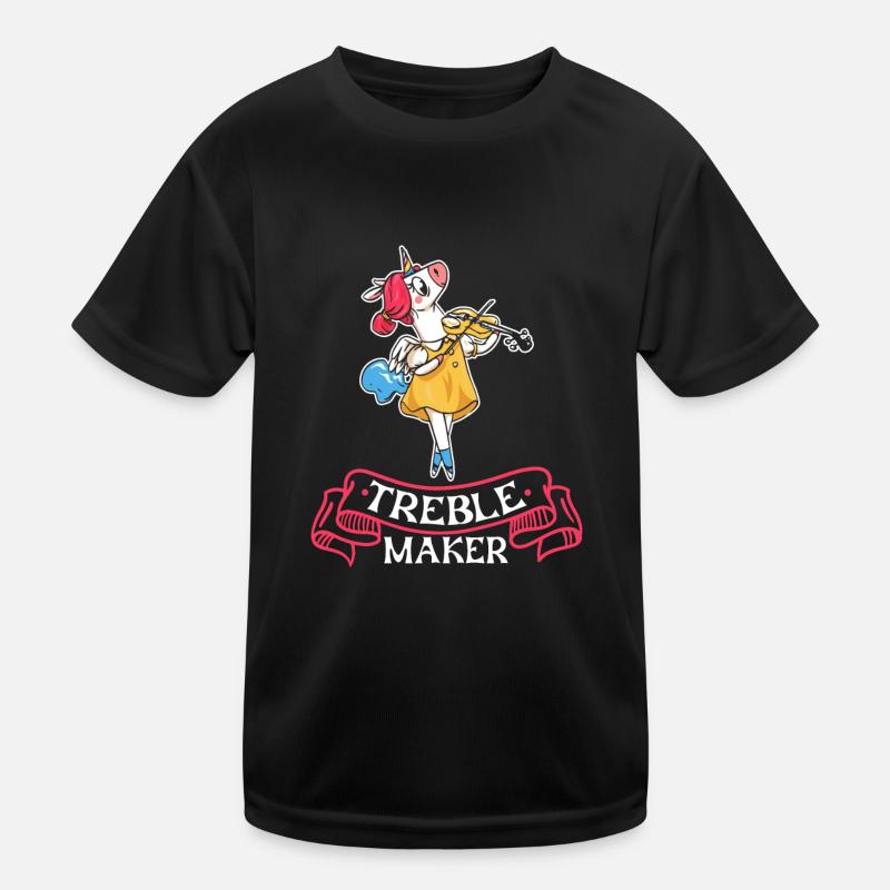Violon Licorne Treble Maker T-shirt sport Enfant