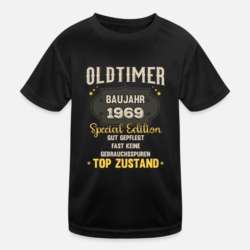 Oldtimer Baujahr 1969 - 54. Geburtstag Kinder Funktions-T-Shirt
