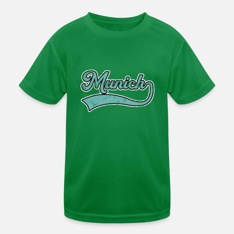 Lettrage munichois T-shirt sport Enfant