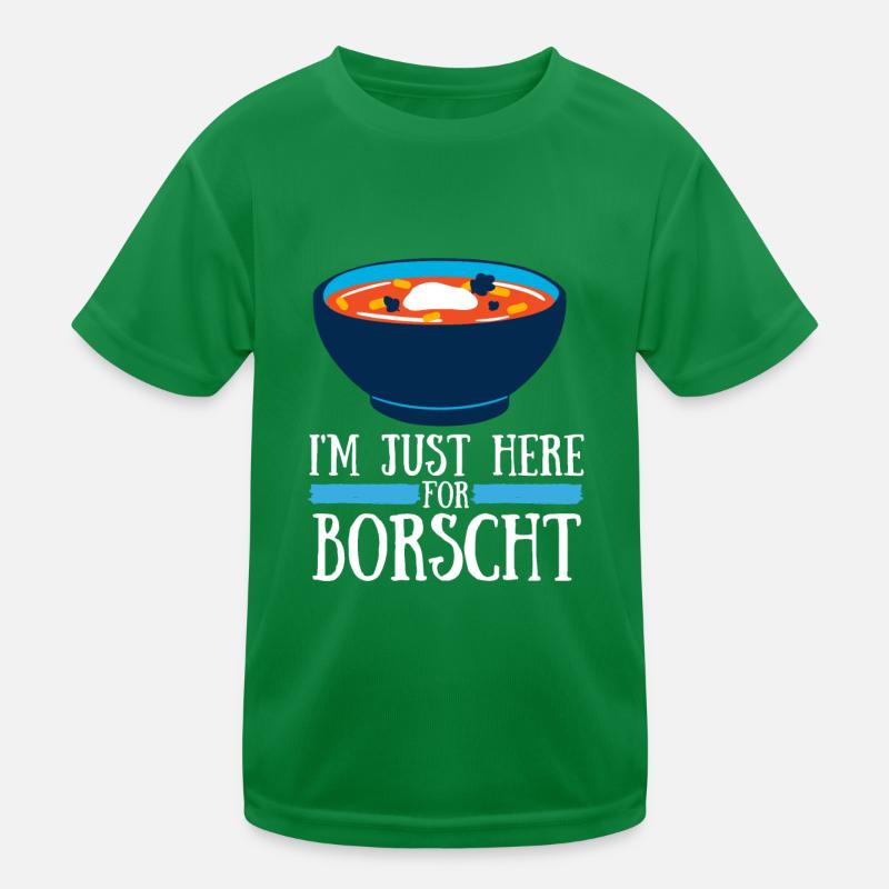 Bortsch Betterave Bortsch ukrainien T-shirt sport Enfant