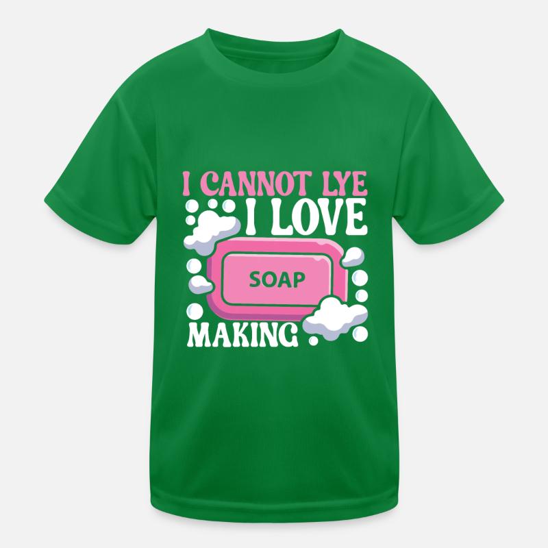 Savonnier fabrication de savon T-shirt sport Enfant