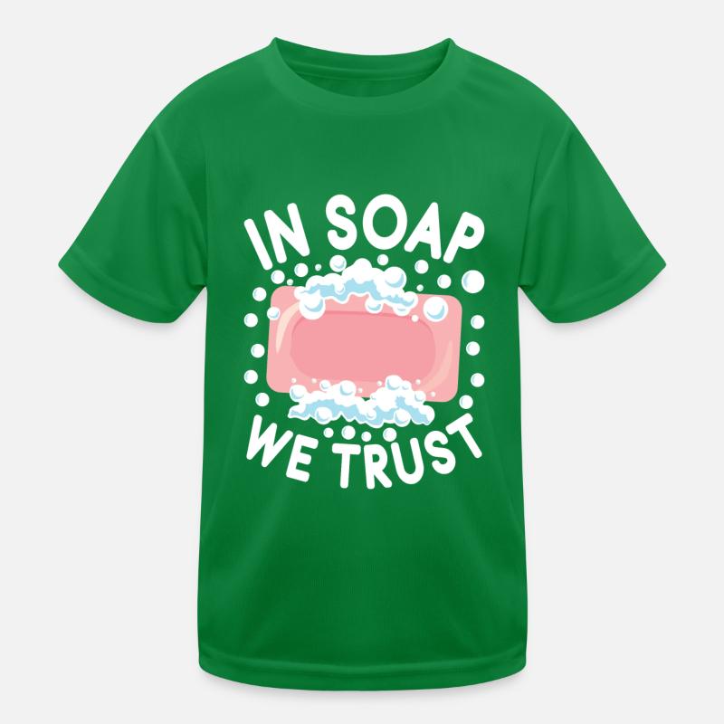 Savonnier fabrication de savon T-shirt sport Enfant