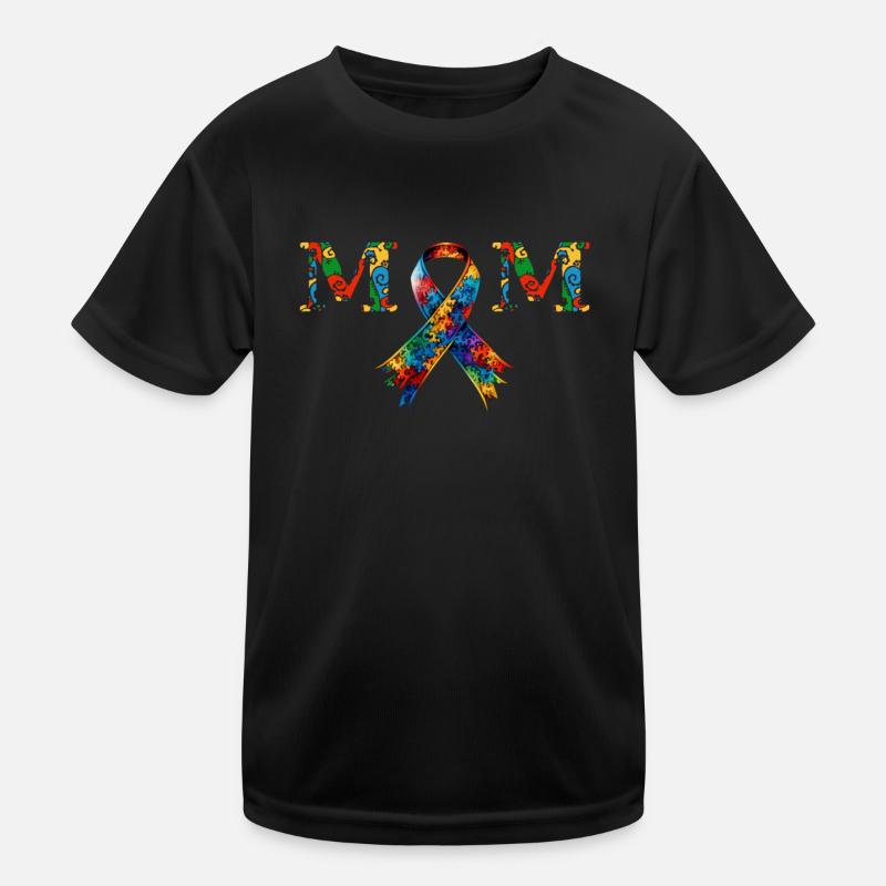 Autisme Mère Autisme Loop Autiste T-shirt sport Enfant